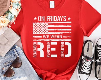 T-shirt Red Friday Our Troops - Taille XL Homme, Occasion Très Bon état