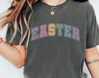 Comfort Colors® Ostern Shirt, Frauen Frohe Ostern Shirt, Osterhase Shirt, Er ist auferstanden Ostern Shirt, Jesus Ostern Shirt, Ostern Christliches Geschenk