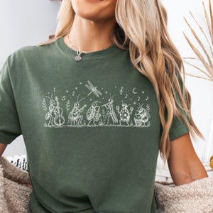 Comfort Colors® NK Divide Indie Folk T-Shirt,Vintage Insect Music Graphic Tee,The Last Of The Bugs Comfort Colors Shirt image 5