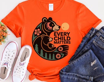 Every Child Matters Shirt, Awareness Indigenous Shirt, Orange Day Gift, Native Owned Shirt, Indigenous Education, School Tee, Social Justice