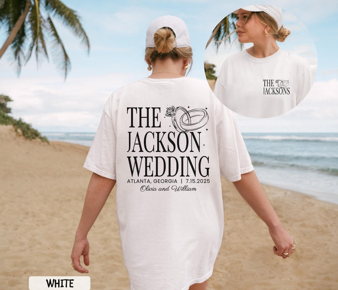 Custom Wedding Toss Shirts, Comfort Colors Wedding Shirt, Personalized Bridal Party Gift, 
