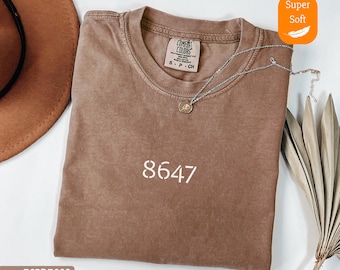 86 47 Anti Trump Shirt Comfort Colors®, Subtle FDT Shirt, Anti MAGA tshirt, Liberal Shirt, Democrat Shirt, Feminist Shirt, Not My President