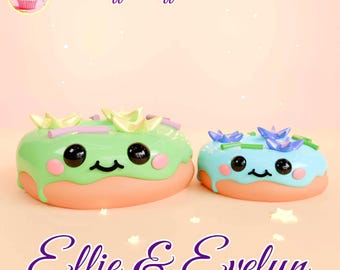 Kawaii Donut STL File: 3D Print Miniature Dollhouse Toy (Digital Download)