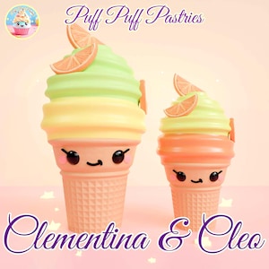 Kawaii 3D Ice Cream STL File: Supportless Miniature Print (Digital Download)