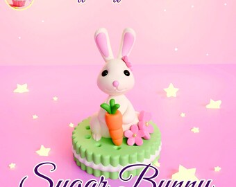 Kawaii Easter Bunny 3D Print File, Supportless STL, Room Decor, Digital Download