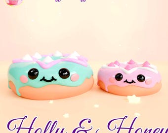 Kawaii Donut STL File: 3D Print Miniature Dollhouse Toy (Digital Download)