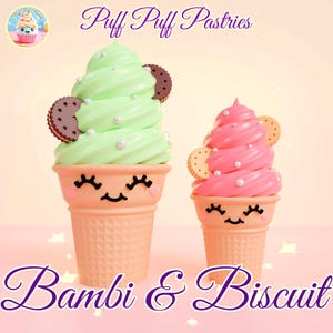 Kawaii Ice Cream STL File: 3D Printing Miniature (Digital Download)