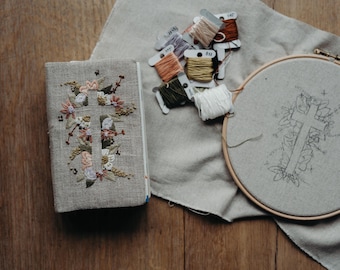 Borduurpatroon naaipatroon Bijbelhoes borduren embroidery naaien Nederlands patroon