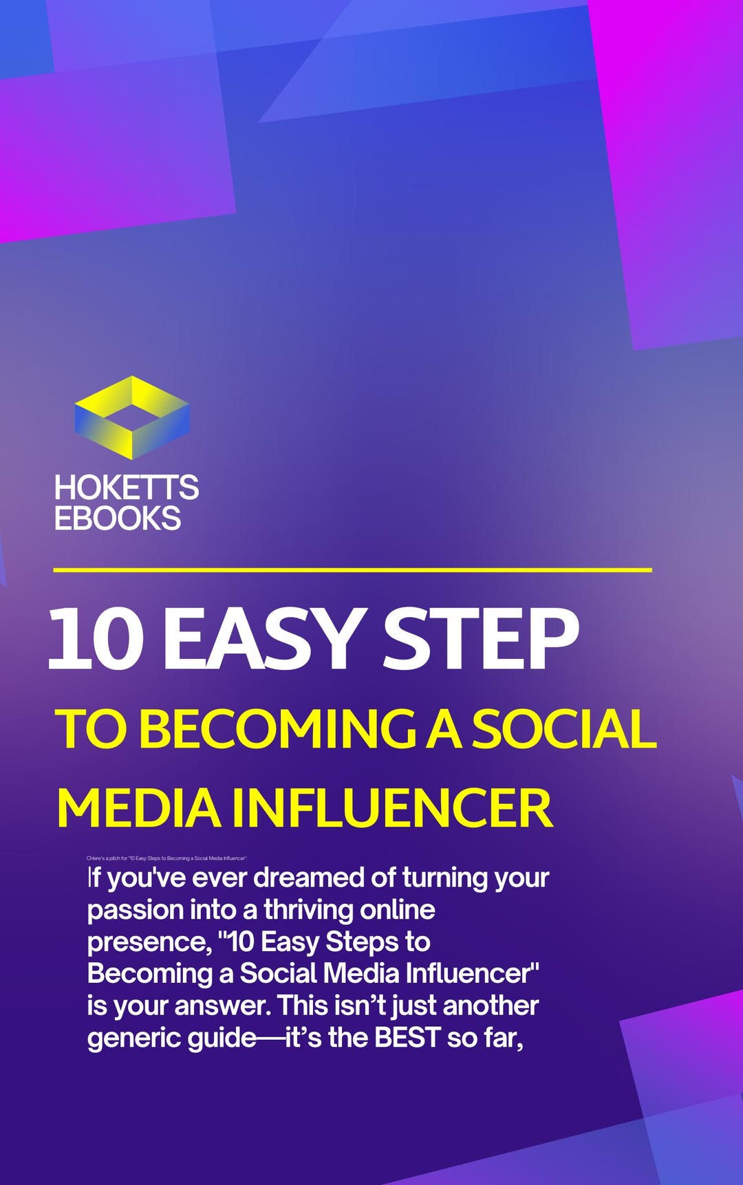 10 Easy Step to Becoming A Social Media Influencer - Etsy