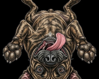 Cane Corso Digital Sticker Pack — Goofy Dog Illustrations