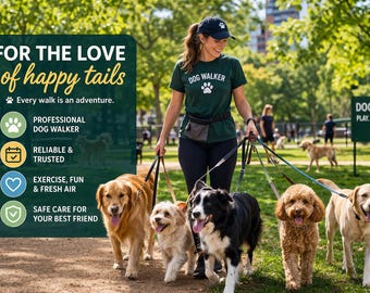 Dog Walking Report Template — Printable Daily Log PDF