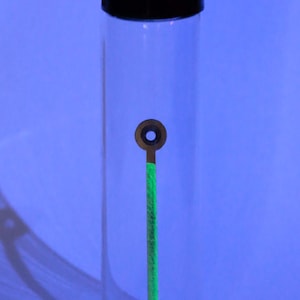 Luminous Clock Hand Vial Geiger Counter Check Test Source Display