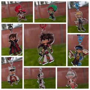 Guilty Gear Strive 3&quot; Acrylic Keychains w/ Star Clasp