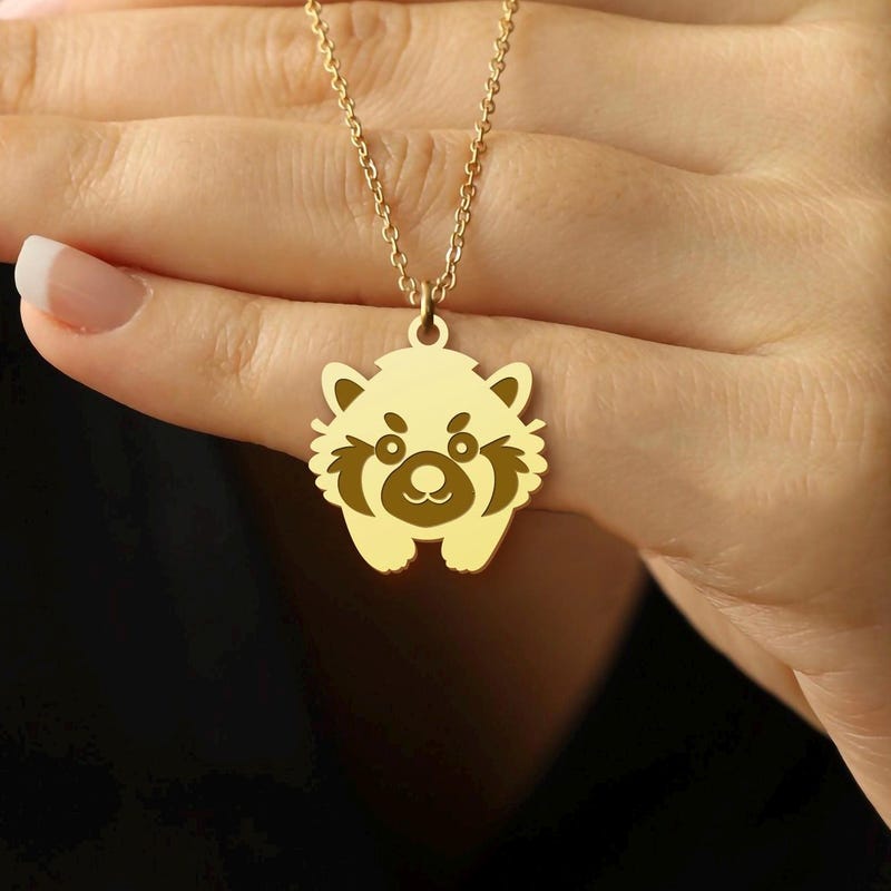 Panda Necklace - Etsy