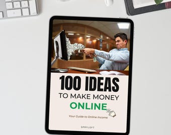 Ebook „Zarabiaj w Internecie”: ponad 100 pomysłów na pasywny dochód (wersja cyfrowa w formacie PDF do pobrania)