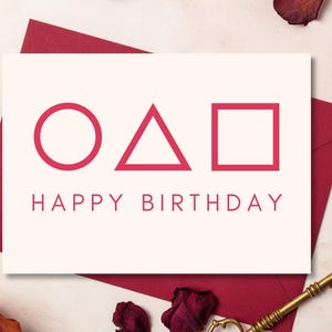 Cartão de feliz aniversário | Cartão de aniversário para impressão | Símbolos de lula para impressão | Cartão de aniversário de jogo | Para ele | Para ela | Download digital instantâneo