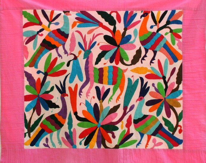 Pink Otomi Baby Blanket and Ready to Ship Etsy