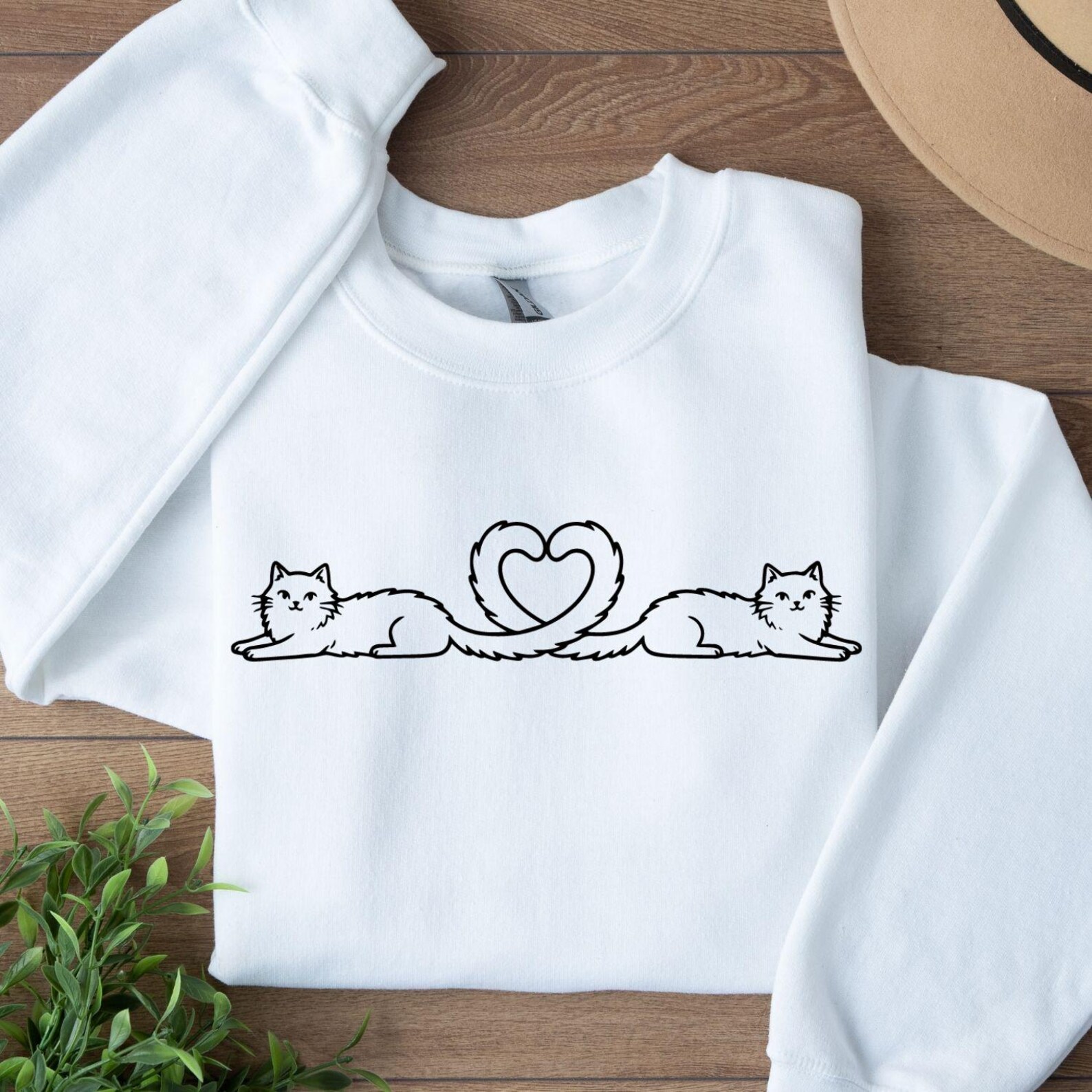 Cat Divider SVG Bundle, Cute Cat Border Clipart, Cat Line Divider Set ...