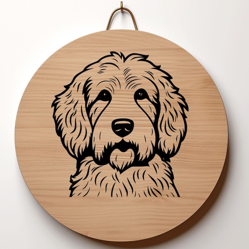 Labradoodle Dog SVG PNG Bundle for Cricut Sublimation Crafts ...