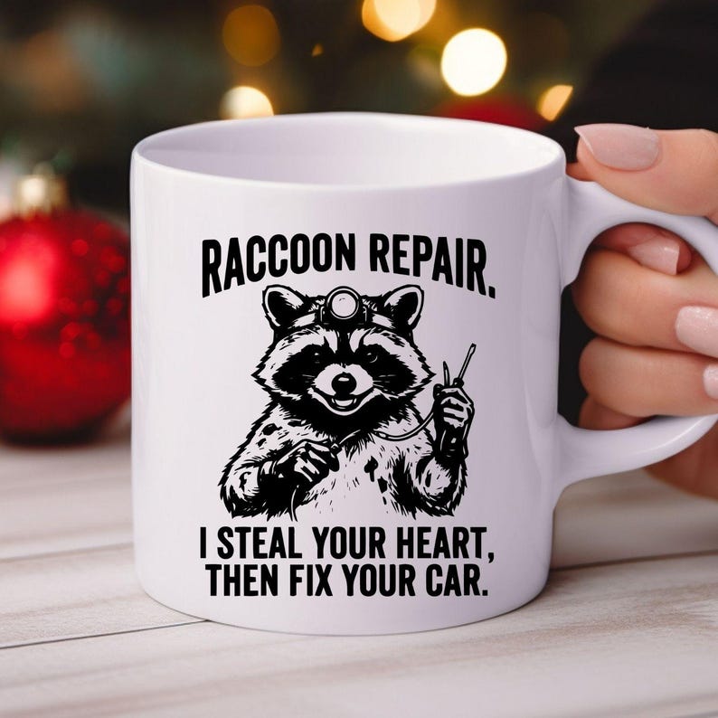 Mechanic Raccoon Sticker Funny Mechanic SVG Bundle, I Can Fix It Quotes, Animal Mechanic Designs ...