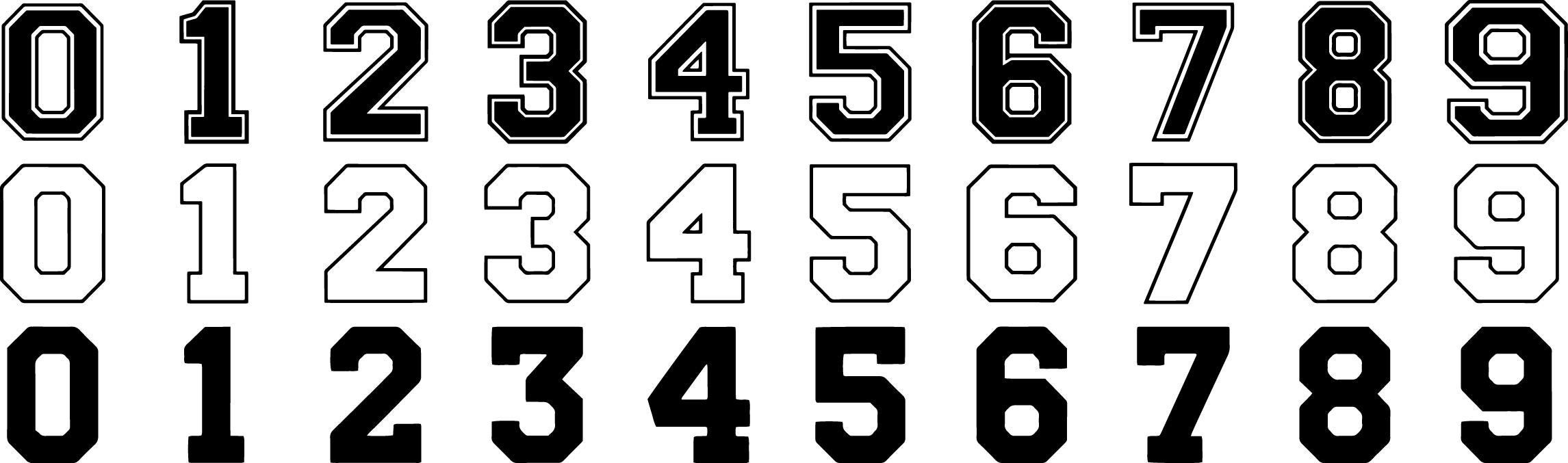 Varsity Font Bundle SVG PNG EPS | 108 Digital Varsity Letters and ...