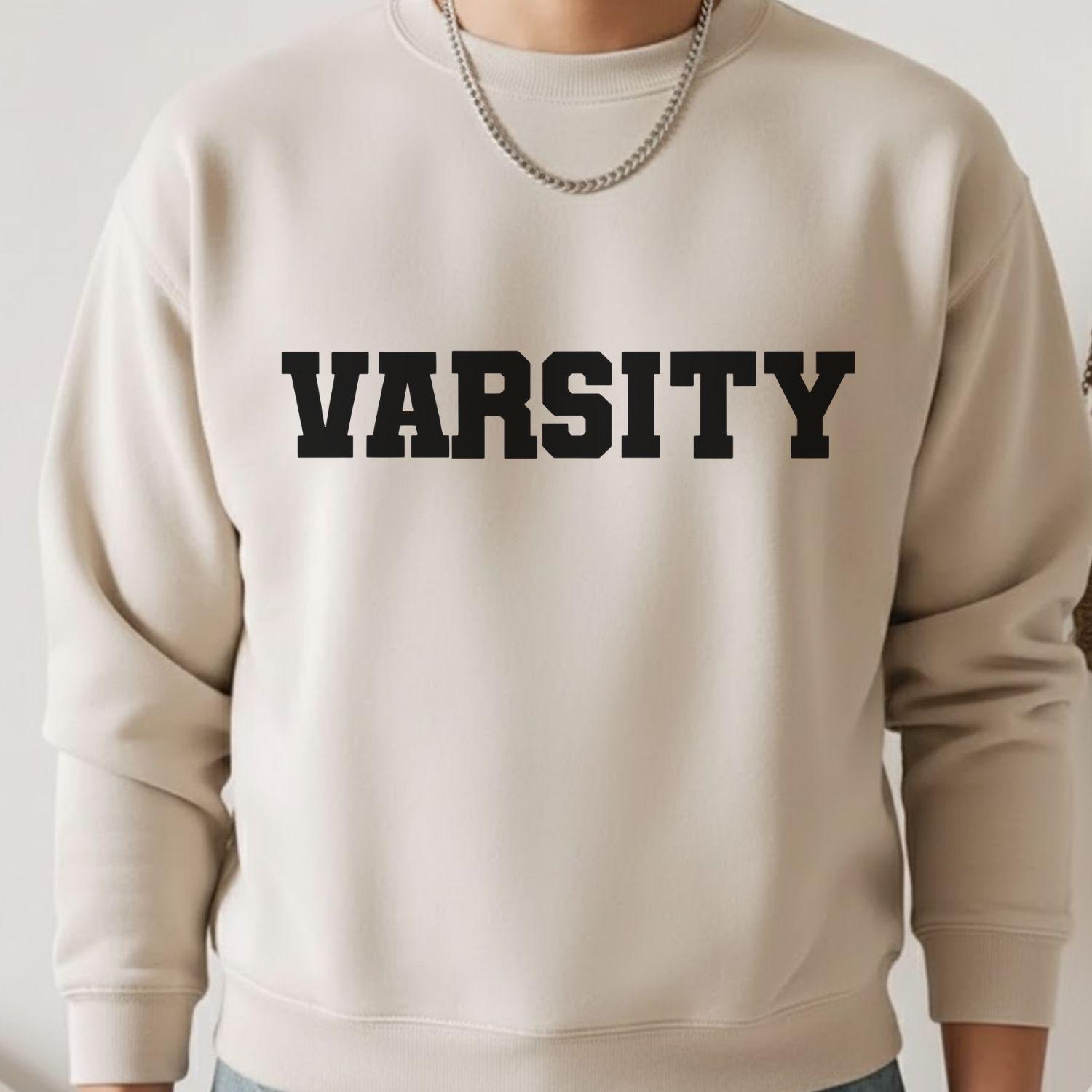 Varsity Font Bundle SVG PNG EPS | 108 Digital Varsity Letters and ...
