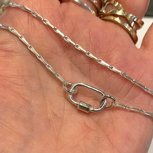 Handmade Sterling chain