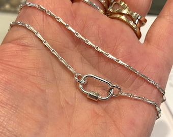 Handmade Sterling chain