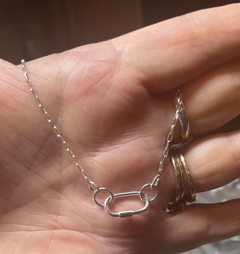 Baby lock necklace best sale