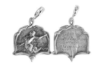 Sterling Silver Mermaid Enhancer Clip Pendant