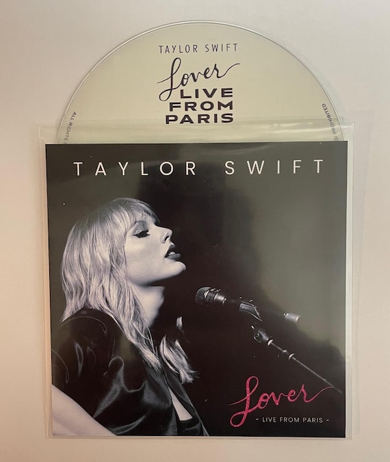 Taylor Swift - Lover (live From Paris) | Promo CD 8 Tracks