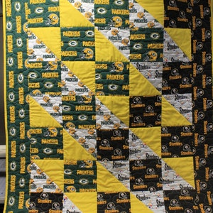 Sports Team Quilt Pattern Multiple Sizes Instant Download, Quilt Pattern, Beginner's Sewing Pattern, Make Your Own Quilt Pattern Download