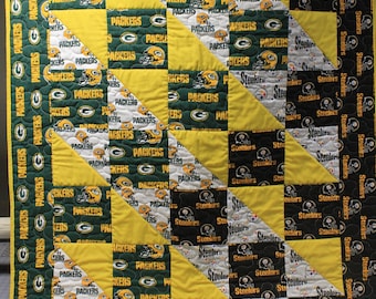 Sports Team Quilt Pattern Mehrere Größen Sofort-Download, Quilt-Muster, Anfänger-Nähmuster, Machen Sie Ihren eigenen Quilt-Muster-Download