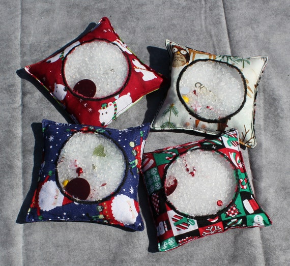 Christmas I Spy Bag, Sensory Toy, Colorful Seek and Find Game, Kid's Fidget Toy, Quiet Game Kid Gift, Sensory Learning...