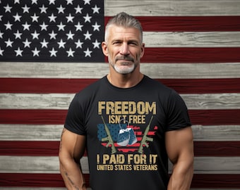 Veteran Pride T-Shirt | Patriotic Military Service Honor Tee