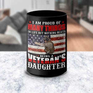 Patriotic Soldier Veteran Mug, American Flag Decor, Perfect Gift for Military Veterans, Honor and Respect Mugs, Appreciation Gift