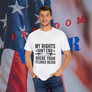 Meine Rechte enden nicht, wo deine Gefühle beginnen - Unisex T-Shirt