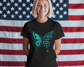 PTSD Awareness Butterfly Shirt | Mental Health Support Tee