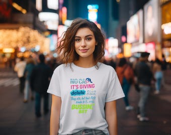 Camiseta con jerga de la Generación Z / Camiseta divertida de diccionario urbano / Regalo moderno para adolescentes