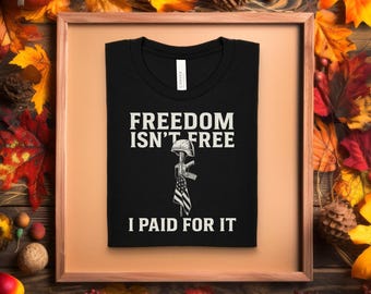 Gedenkteken T-shirt gevallen Militair | Veteran Pride, gemaakt in de VS