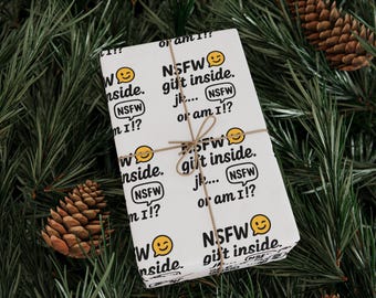 NSFW presentpapper | Rolig vuxen humorinslagning