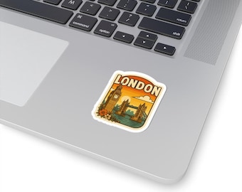 Adhesivo de vinilo de Londres: Big Ben, Tower Bridge, pegatina del Orgullo del Reino Unido