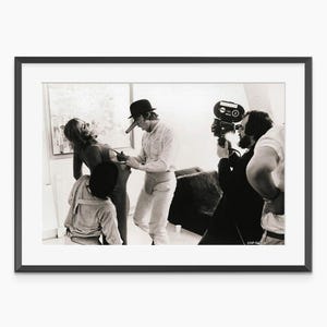 La naranja mecánica, película de Stanley Kubrick, fotos detrás de escena, póster de La naranja mecánica, fotos del set de la película, impresión con calidad de museo