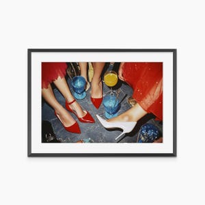 High Heels, Fotografie Drucke, Cocktail Poster, Mode Druck, Stiletto Heels, Mode Wandkunst, Fotografie Poster in Museumsqualität