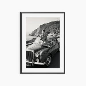 Audrey Hepburn, impresiones fotográficas, póster vintage, impresión de moda, arte mural en blanco y negro, impresiones retro, póster fotográfico de calidad museística