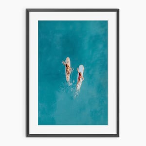 Surf Poster, Fotografie Drucke, Surf Wandkunst, Surfbrett Paddeln, Ozean Druck, Surfen Druck, Fotografie Poster in Museumsqualität