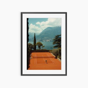 Tennis Druck, Fotografie Drucke, Tennis Wandkunst, Fine Art Print, Ästhetisches Raumdekor, Wand Kunst Drucke, Fotografie Poster in Museumsqualität