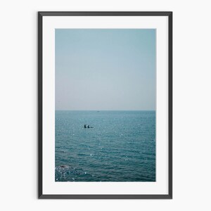 Paddleboarding, impresiones fotográficas, póster del océano, arte mural para baño, fotografía del océano, verano, impresión del océano, póster fotográfico de calidad de museo
