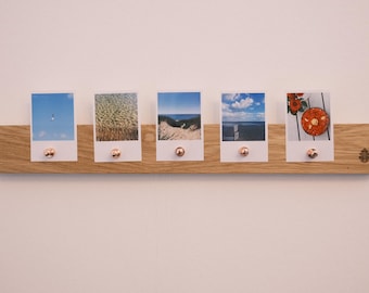 Eichenblatt® Original Magnetic Photo Strip made of solid oak