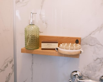 Eichenblatt® Original shower shelf made of solid oak